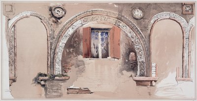 Archiwolty na palach, z ruin w Rio di Ca